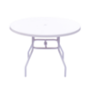 F36 - St. Maarten II Fiberglass Round Dining Patio Table - 36", 42", or 48"