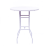 FBH36 - St. Maarten II Fiberglass Round Bar Height Patio Table - 36" or 42"