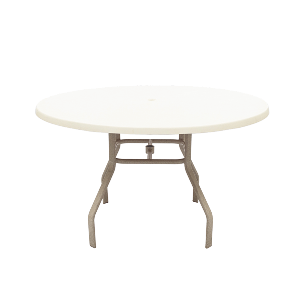 FR36 - Resort Round Fiberglass Poolside Dining Table - 36", 42", or 48"