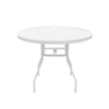 PTC36 - St. Maarten II Punched Round Aluminum Patio Dining Table - 36"