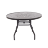 PTC42 - St. Maarten II Punched Round Aluminum Patio Dining Table - 42"