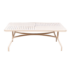 PTR42x72 - 42" x 72" Rectangle Resort Punched Aluminum Patio Dining Table
