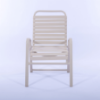 R50 - Resort Stackable Vinyl Strap Patio Dining Chair  - Front