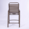 R70 - Resort Vinyl Strap Patio Counter Chair - Back