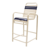 R75 - Resort Vinyl Strap Patio Bar Chair - 15 lbs.