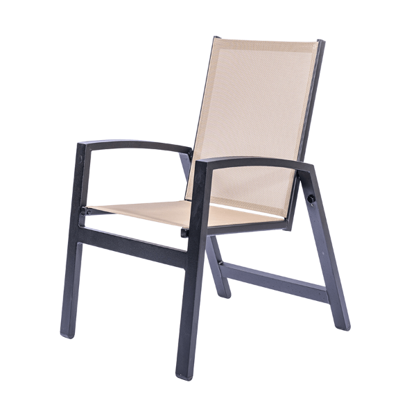 SD50 - Dockside Stackable Patio Sling Dining Chair - 12 lbs. 