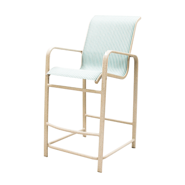 SR75 - Resort Patio Sling Bar Chair - 15 lbs. 