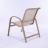 SW50 - Waterfront Stackable Sling Dining Patio Chair - Backside