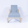 SW165 - Waterfront Elevated Sling Pool Chaise Lounge with 16" Seat Height - Front