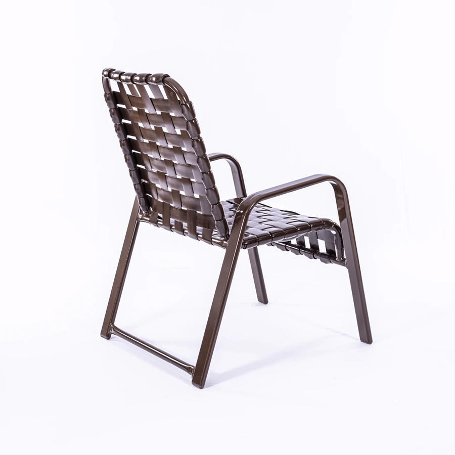 Waterfront Stackable Crossweave Dining Patio Chair – Furniture Leisure