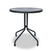 S-30A  - 30” Round Acrylic Sierra Dining Patio Table with Aluminum Frame
