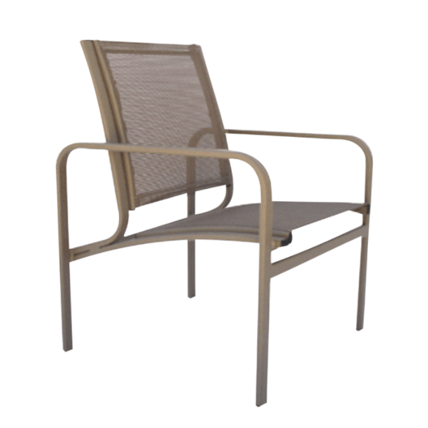 D-50 - Deville Sling Poolside Dining Chair