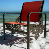 D-50 - Deville Sling Poolside Dining Chair - Custom