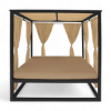 E-5000 - Eclipse Covered Daybed with Canopy and Privacy Curtains