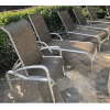 E-90 - Eclipse Sling Recliner for Outdoor Patios - Lifestyle