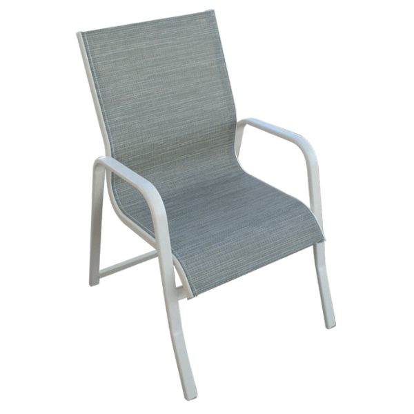 I-49 - Island Breeze Stackable Sling Patio Dining Chair - 10 lbs.