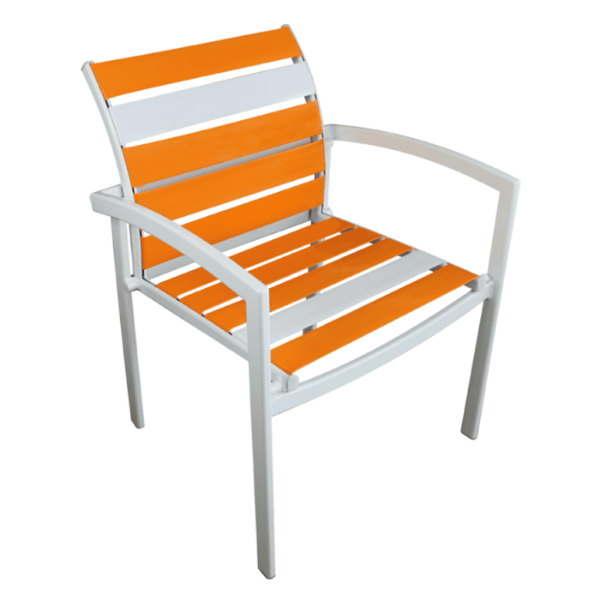 MC-50EZ - Micamy EZ Vinyl Strap Dining Patio Chair - 10 lbs.