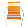 MC-50EZ - Micamy EZ Vinyl Strap Dining Patio Chair - Front