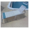 R-150 - Regal Vinyl Strap Poolside Chaise Lounge with Arms - 16" Seat Height - Lifestyle 2 