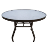 E-42A - Round Acrylic Eclipse Dining Table for Patios