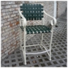 S-75C - Sierra Crossweave Vinyl Strap Barchair - Lifestyle
