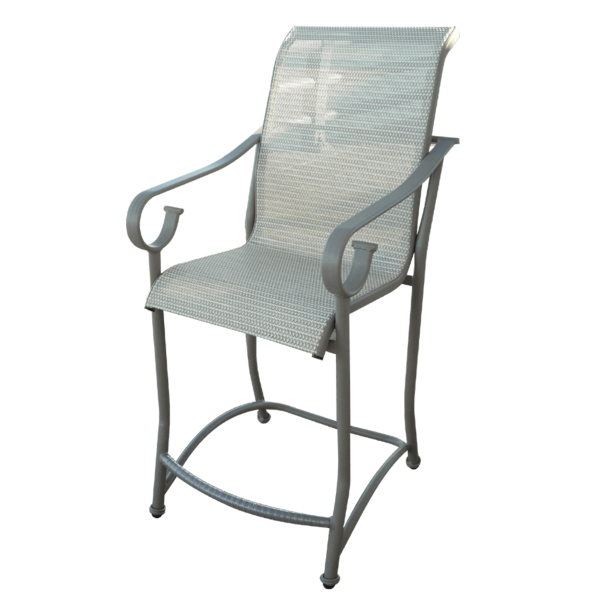S-75 - Sierra Sling Patio Bar Chair - 25 lbs.