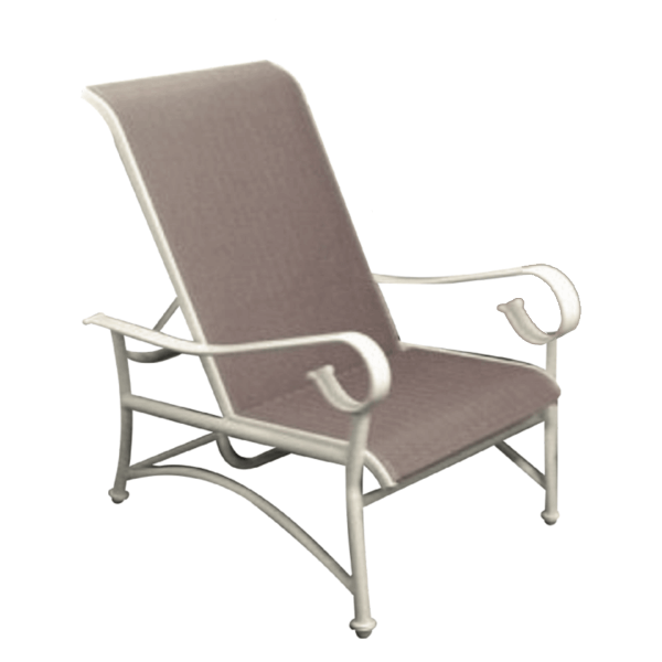 S-90 - Sierra Sling Patio Outdoor Recliner Chair