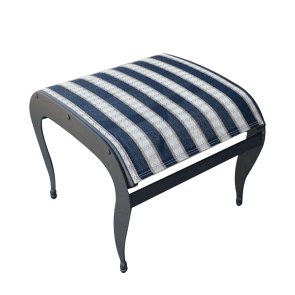 SK-15 - Siesta Key Sling Outdoor Patio Ottoman with Solid Aluminum Frame