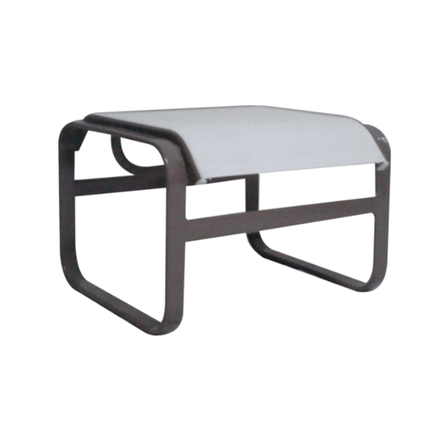 T-15SL - Tahiti Sling Sled Base Outdoor Patio Ottoman