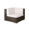 Picture of ARZO Corner Chair Deep Cushion Sectional Seating With Woven Wicker Frame - 46.5 lbs.