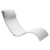 Picture of Luxury Arc Fiberglass Reinforced Concrete Lounge Chair - 120 lbs.