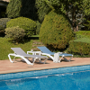 Marina Club Stacking Polypropylene Sling Chaise Lounge - 23.5 lbs.