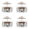 Sunset Patio Package Collection - 4 Sets