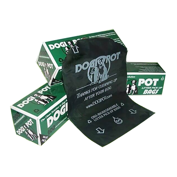 DOGIPOT Dog Litter Pickup Bags - 30 Roll Case