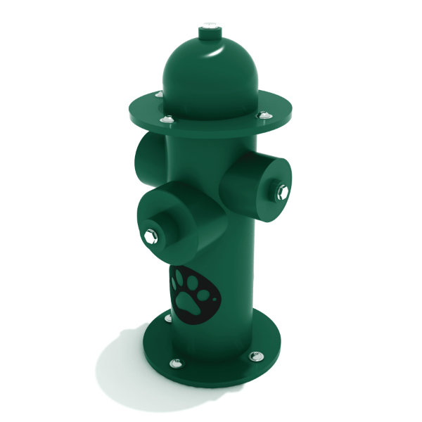 Faux Fire Hydrant Decoration for Dog Park