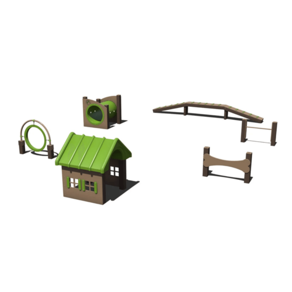 Master Companion Obstacle Course Collection for Dog Park 
