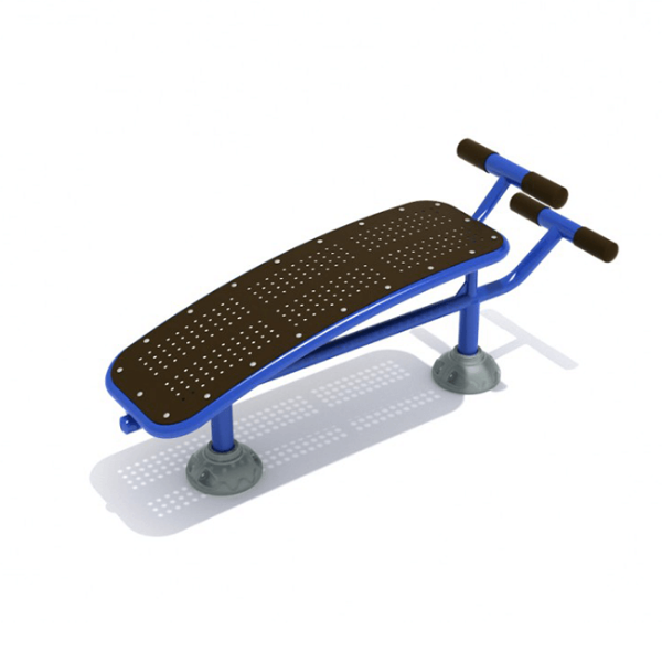 Single Station Sit Up Bench Outdoor Park Fitness Equipment