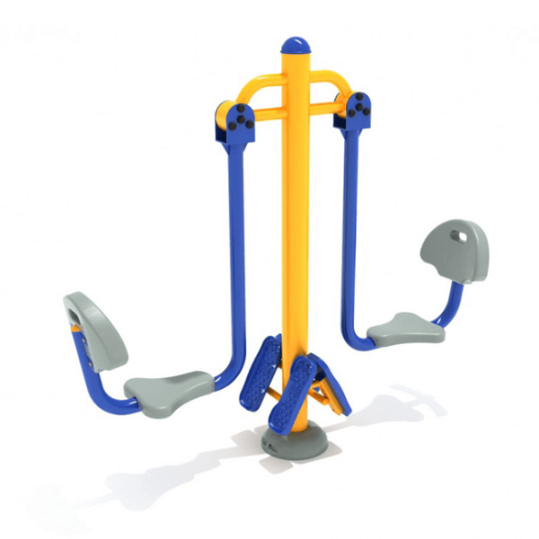Double Station Leg Press Park Fitness Equipment