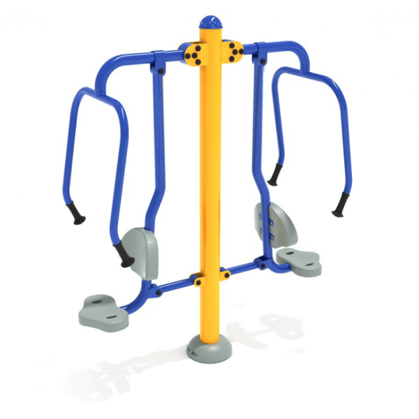 Double Station Chest Press Park Fitness Equipment