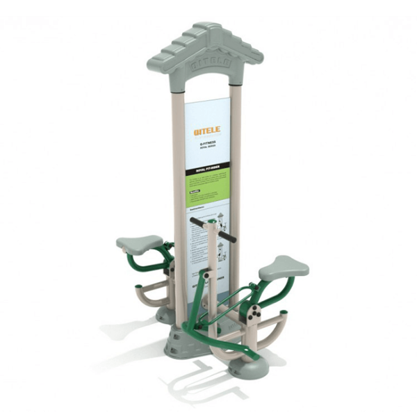 Double Station Royal Fit Rider Outdoor Fitness Equipment for Adults