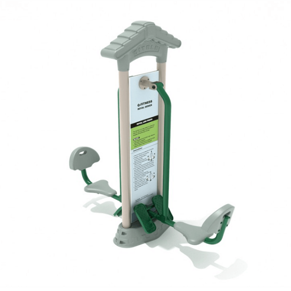 Double Station Royal Leg Press Outdoor Fitness Equipment for Adults