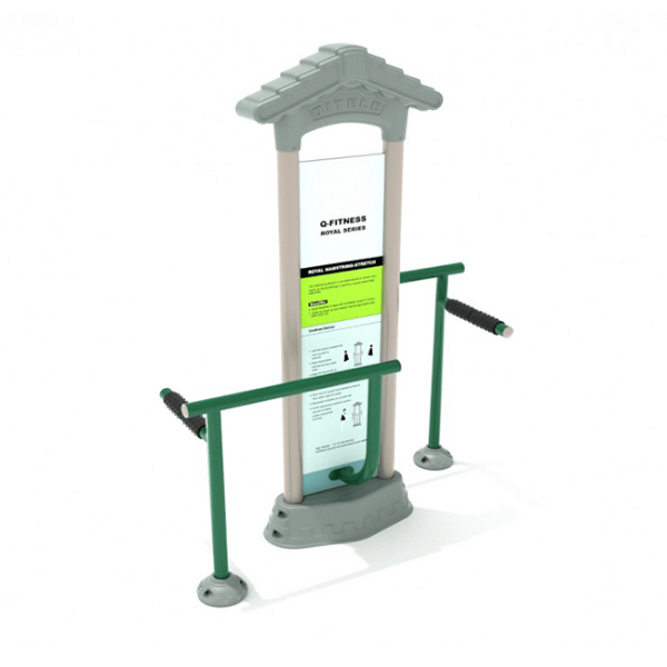 Double Station Royal Hamstring Stretch Fitness Park Equipment