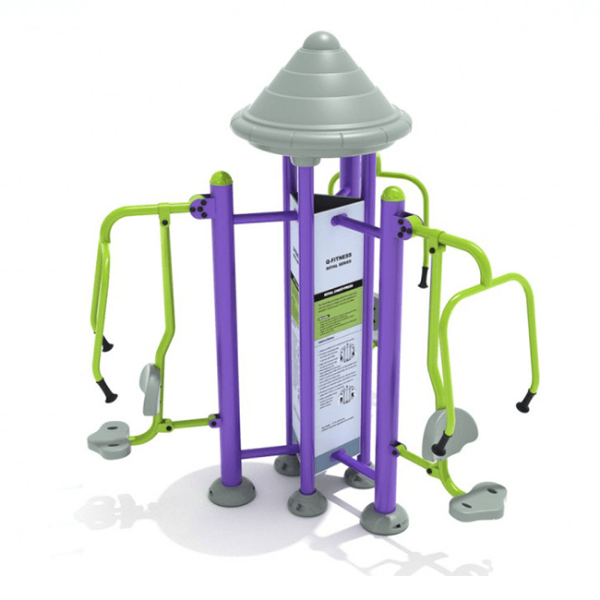 Triple Station Royal Chest Press Fitness Park Equipment