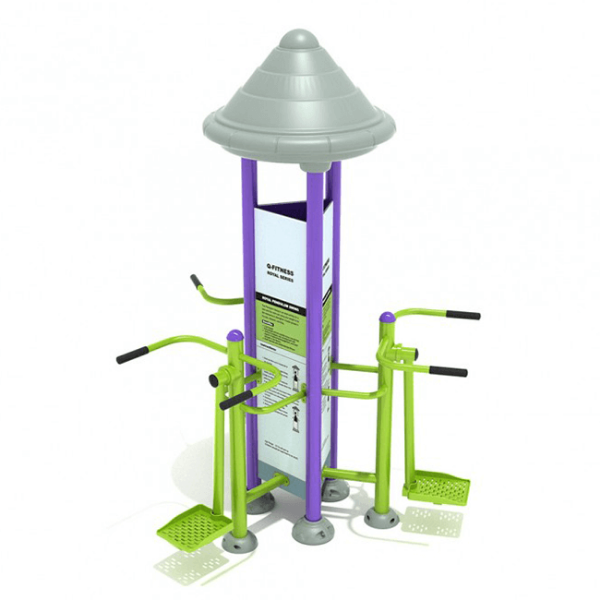 Triple Station Royal Pendulum Swing Fitness Park Equipment