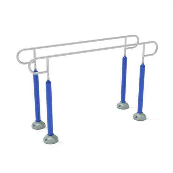 Single Station Parallel Bars Park Exercise Equipment