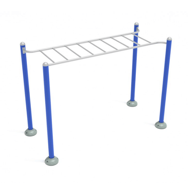 Single Station Horizontal Ladder Park Fitness Equipment