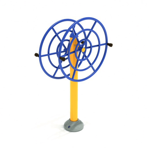 Double Station Shoulder Rotation Fitness Park Equipment