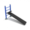 Adjustable Sit Up Bench Outdoor Fitness Equipment for Adults - Blue