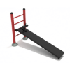 Adjustable Sit Up Bench Outdoor Fitness Equipment for Adults - Red