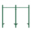 Quadruple Pull-Up Bar Unit Outdoor Fitness Equipment for Adults - Side